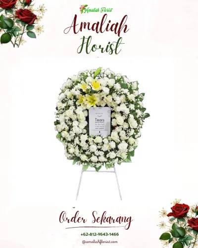 Krans Bunga Duka Cita bejod